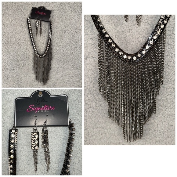 Paparazzi The Alex Zi Collection Womens Necklace Set Y2K Witchy Whimsigoth Bling - Picture 1 of 5